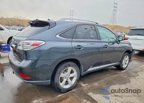 2011 Lexus Rx 350 z USA, uszkodzony, nr VIN 2T2BK1BA6BC101952